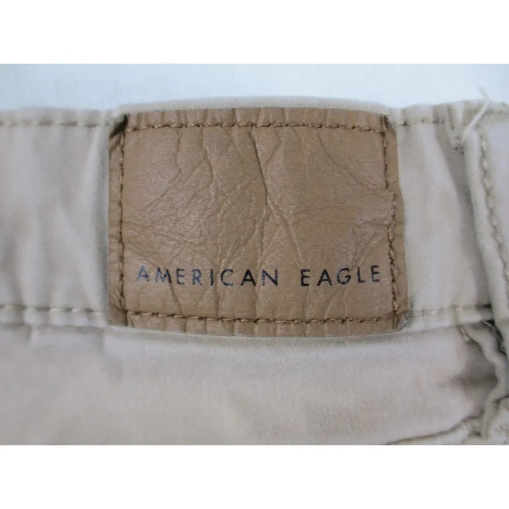 American Eagle Pants‎ Womens Brown 2 Hi-Rise Jegging Jeans Denim Ladies 24x27